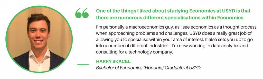 经济学学士USYD-学生报价