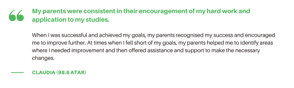 Encourage Your Child - Claudia Quote