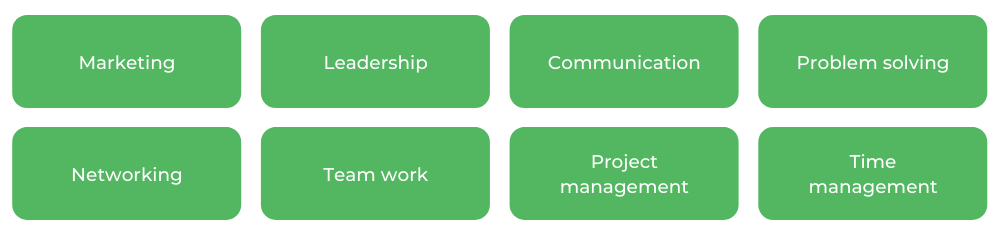 Bachelor of Business Management UQ - Skills