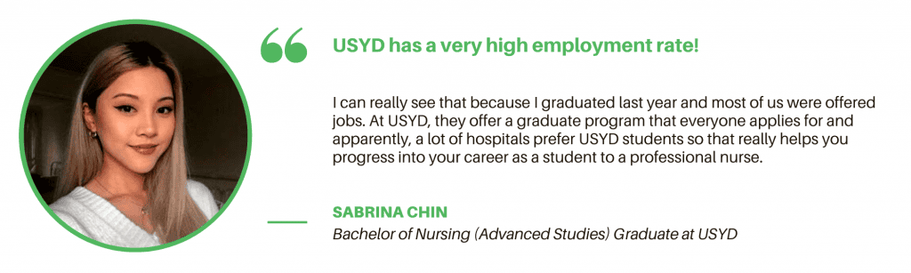 护理USYD -学生报价