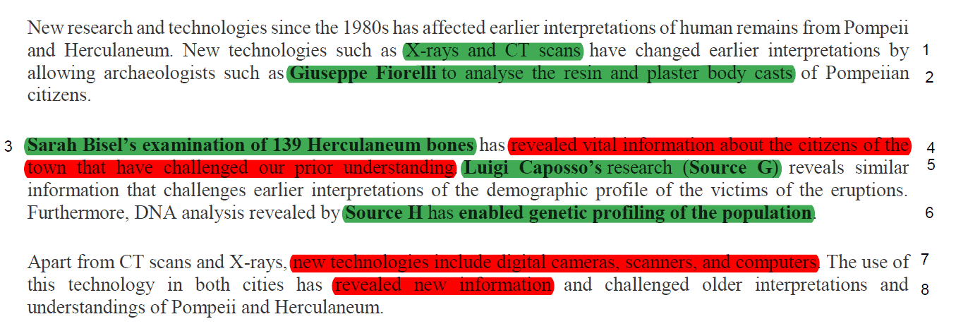 hsc ancient history extended response