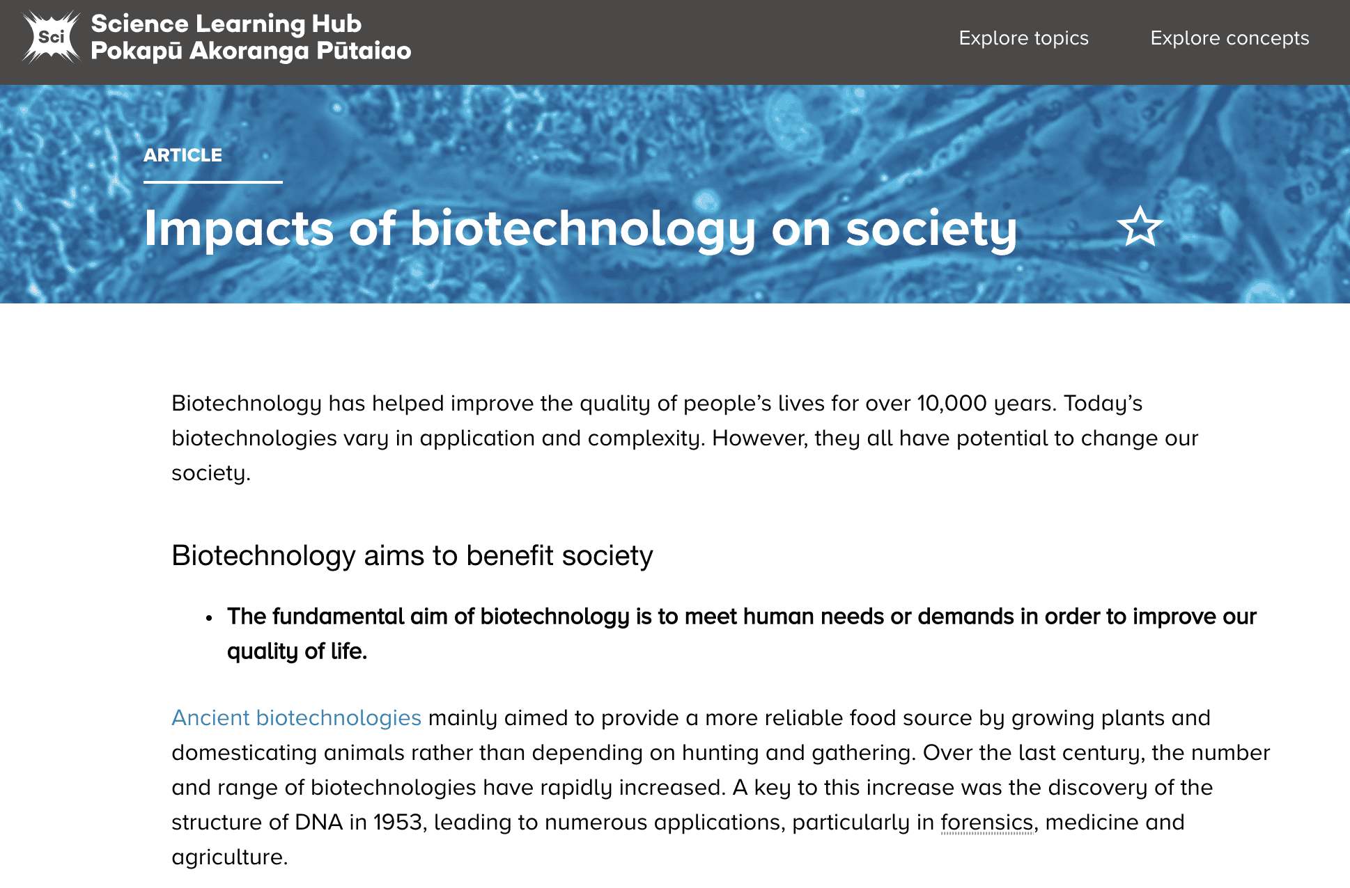 hsc biology module 6 genetic change