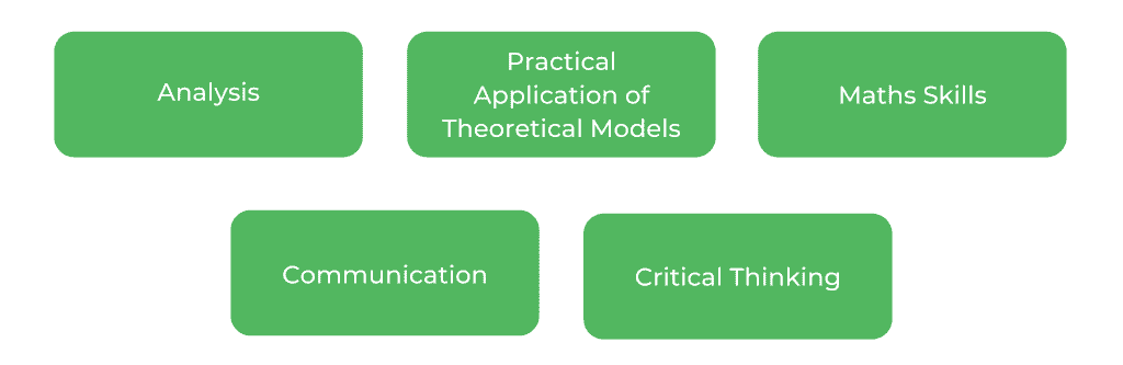 UNSW经济学学士学位 - 技能