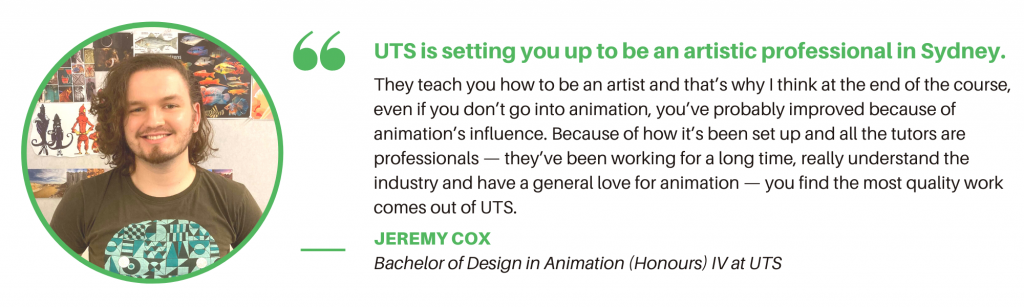 UTS Animation - Student Quote