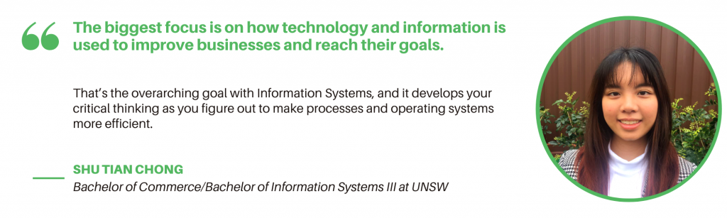 UNSW Information Systems - Student Quote 2