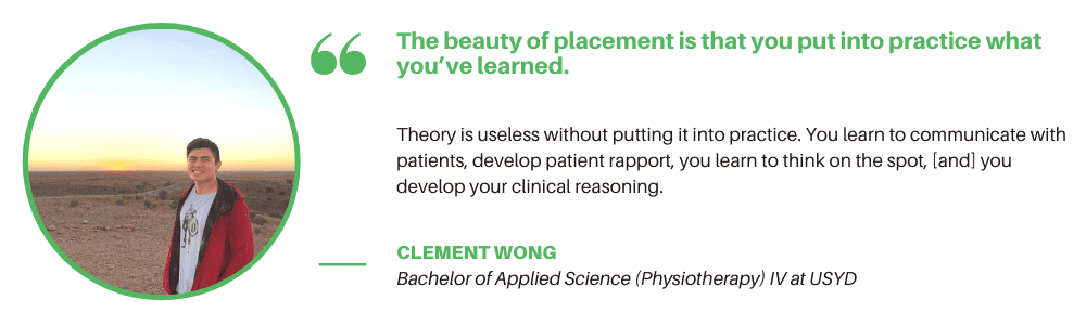 USYD Physiotherapy - Student Quote