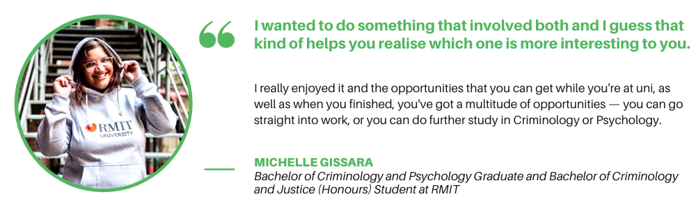 犯罪学和心理学RMIT  - 报价