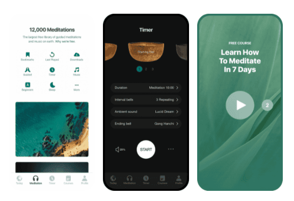 Insight Timer  - 最佳免费冥想应用程序
