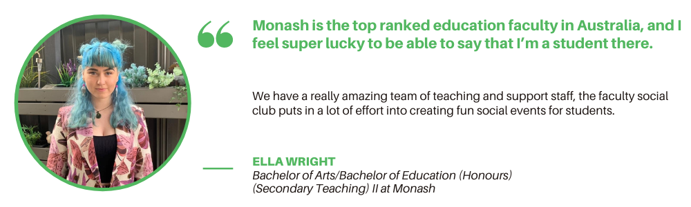 蒙纳士教育学士-引述