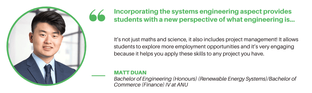 Bachelor of Engineering ANU - Quote