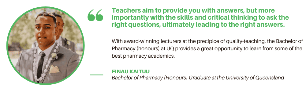 UQ Pharmacy - Quote