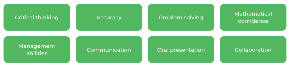 会计学士莫纳什-技能
