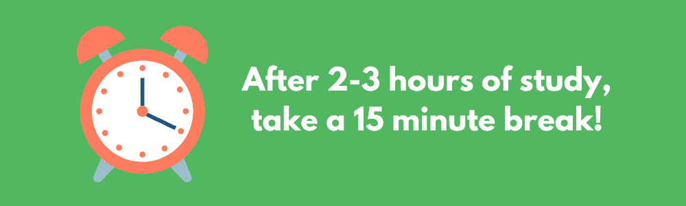 Study Break - Advice