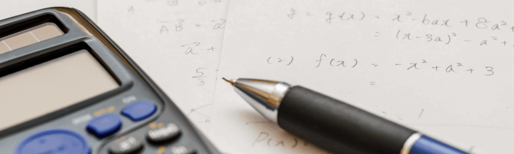 用计算器在纸上解决数学问题