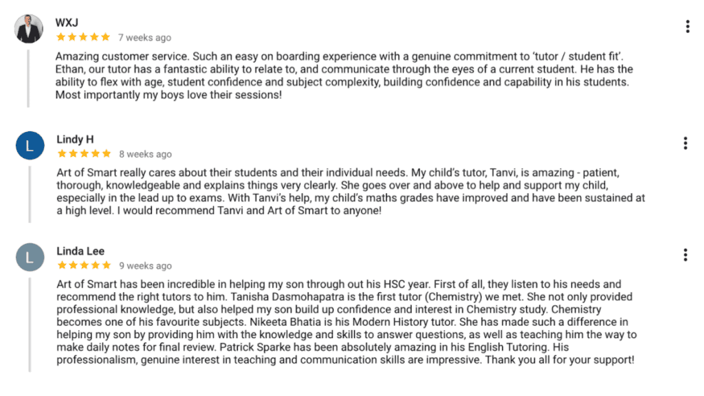 NSW 1 on 1补习-复习7-9