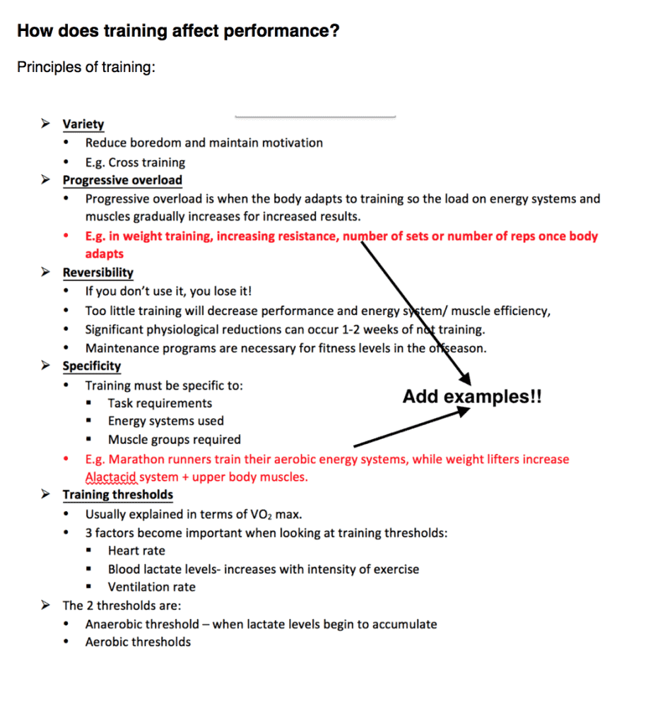 HSC PDHPE研究注释