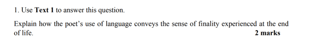 HSC English unseen texts question Paper 1