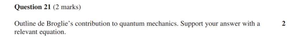 Short answer question