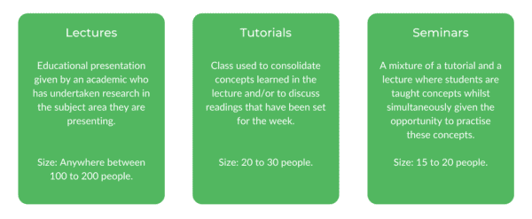 媒体学士UNSW-班级结构