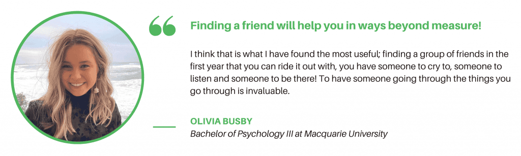 Olivia Busby Quote.
