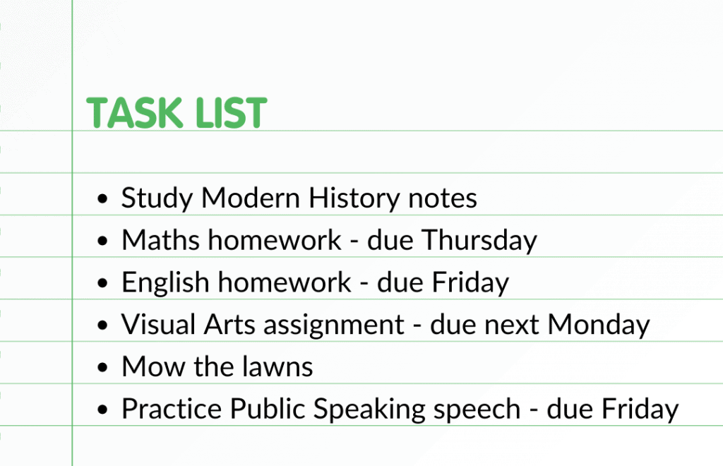 有效的待办事项列表 - 任务列表