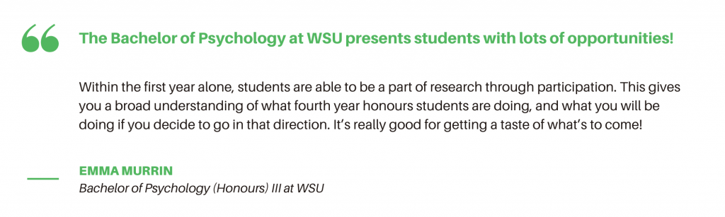 西悉尼大学心理学-学生语录