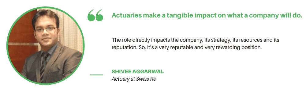 Actuary - Interviewee Quote