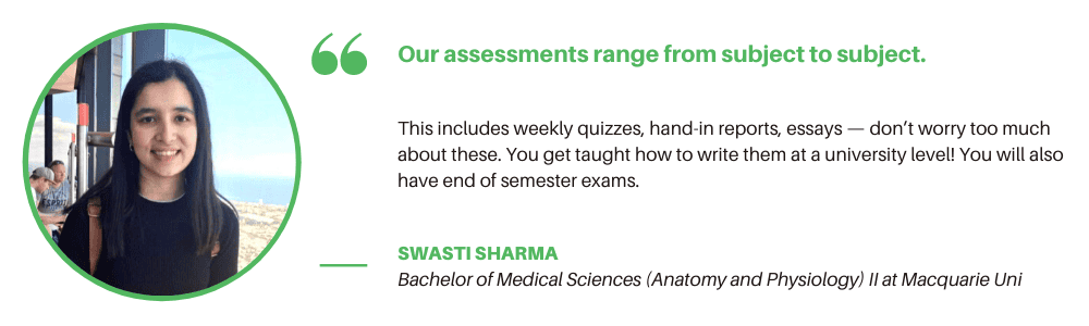 Medical Science Macquarie - Student Quote