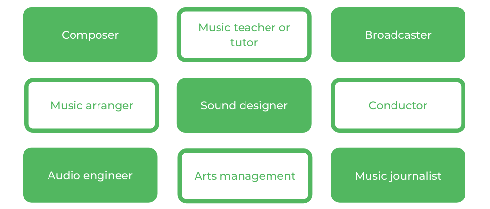 新南威尔士大学音乐学士-职业