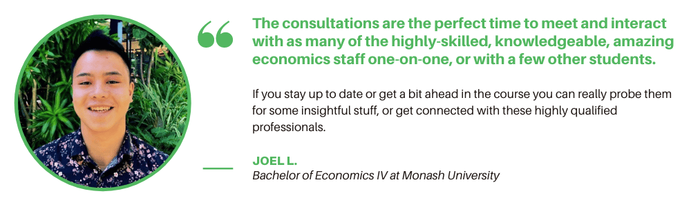 Economics Monash - Quote