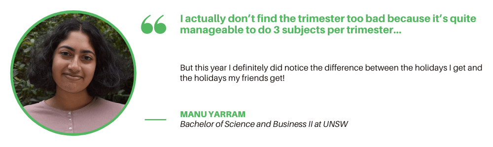 UNSW三个月 - 报价