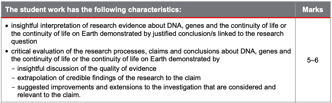 Biology Research Investigation - Guide 2