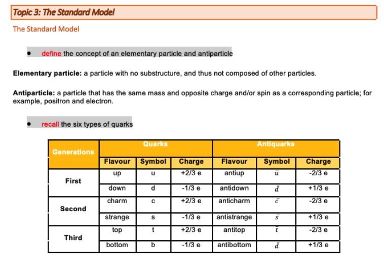 Part 1 of Study Notes