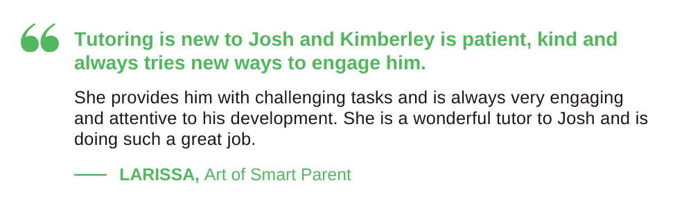 OC Selective School Test - Parent Quote